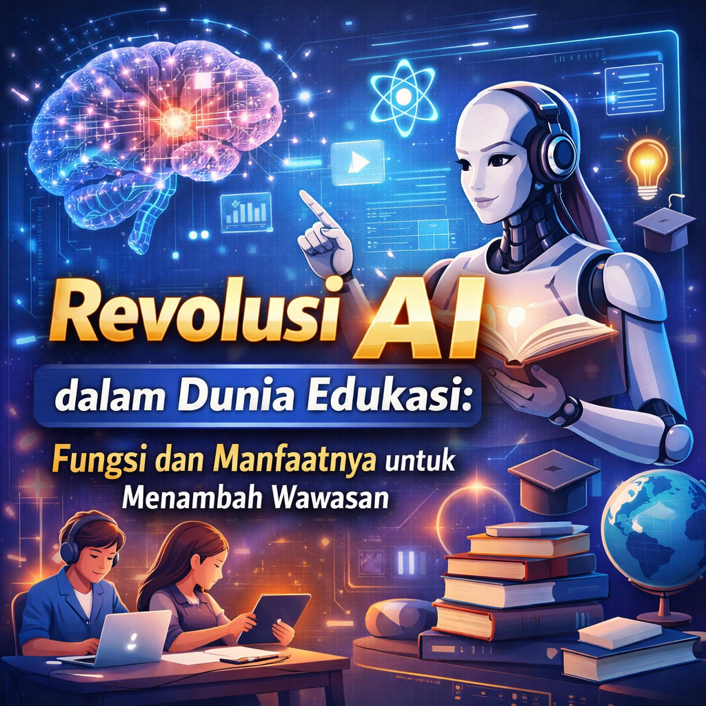 Revolusi AI dalam Dunia Edukasi: Fungsi dan Manfaatnya untuk Menambah Wawasan